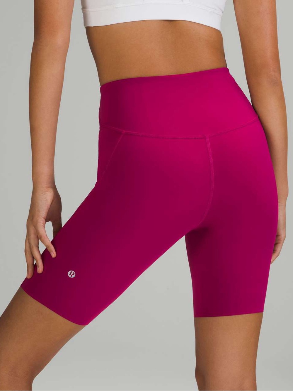 Lululemon‎ Base Pace High-Rise Short 8" in Wild Berry Women’s Size 4 EUC